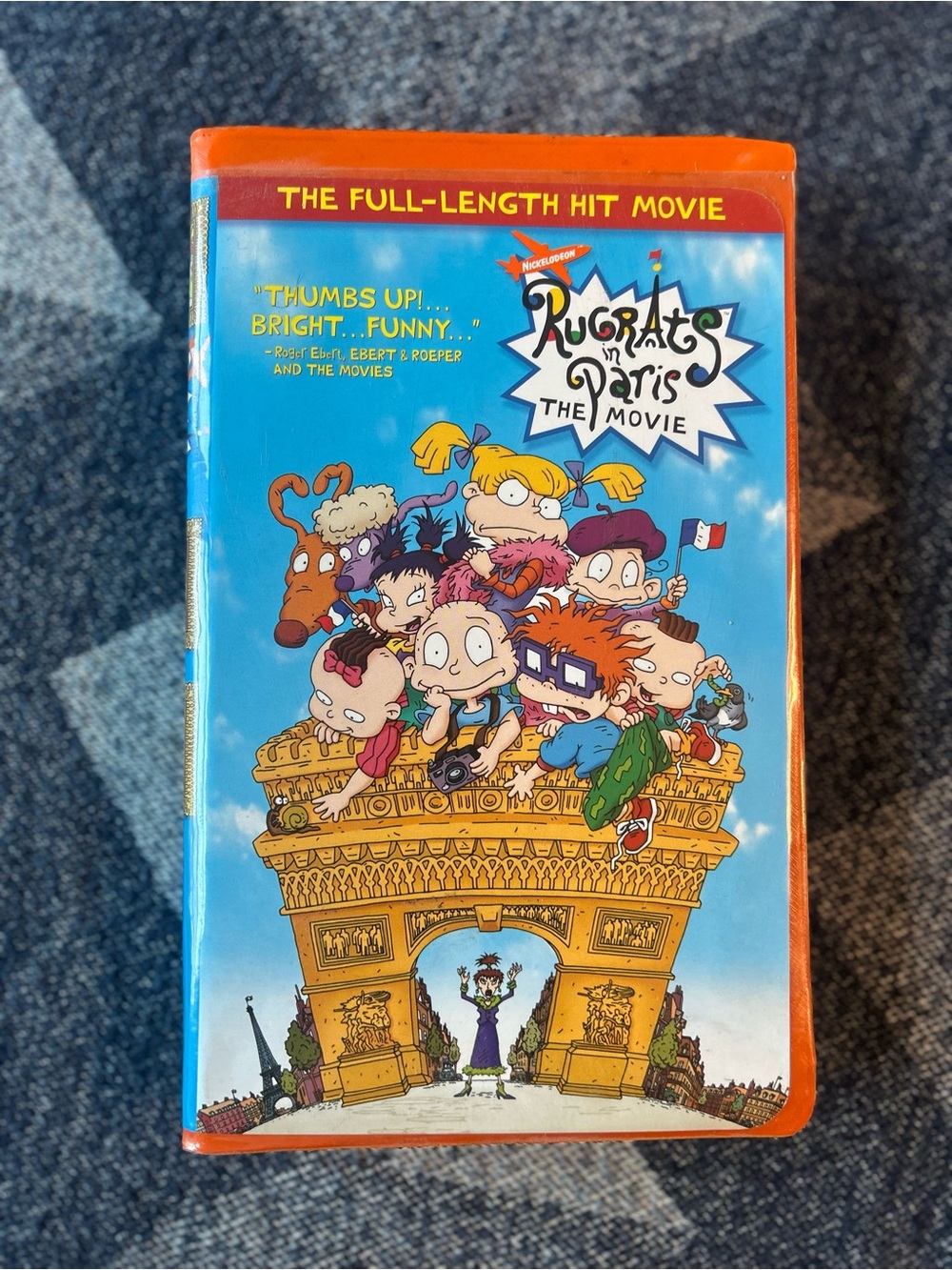 Nickelodeon Rugrats in Paris VHS